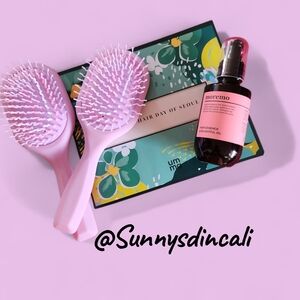 Pink Hair Care Set